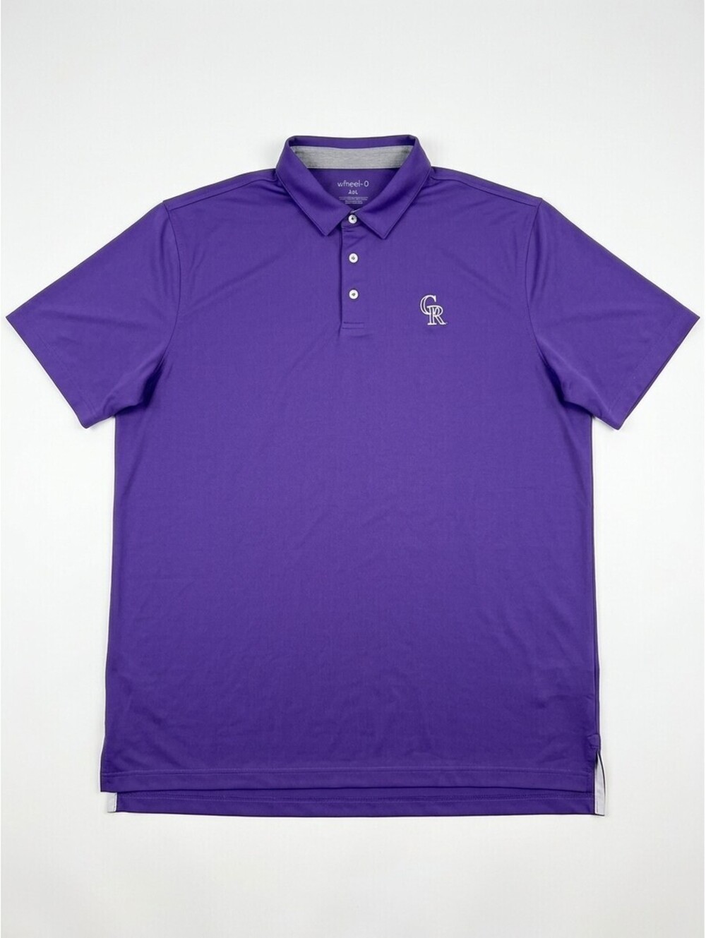 johnnie-O Colorado Rockies Performance Polo Men’s XXL Purple MLB Golf Shirt